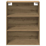 ZNTS Sideboard with Wall Cabinet Artisan Oak Engineered Wood 3329224