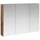 Bathroom Mirror Cabinet Old Wood 100 x 14.5 x 70 cm 889125