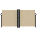 Retractable Side Awning Beige 120x1200 cm 4004795
