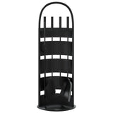 5 Piece Fireplace Tool Set 23x15x66 cm Steel 156374