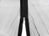 Garden Mosquito Net 220 mesh Black 3 x 4.5 x 2.5 m Polyester 42033536