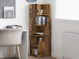 Corner Cabinet 32x32x140cm Engineered Wood Old Wood 889883
