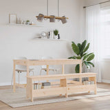 Hall Bench 160x28x45 cm Solid Wood Pine 837379