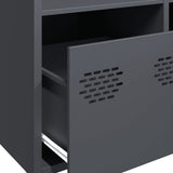 Highboard Anthracite 68x39x103.5 cm Steel 851384