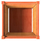 Garden Planters 2 pcs Wax Brown Solid Wood Pine 837419