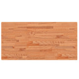 Basin Shelf Wall Mounted Steel and Solid Wood Beech 3302446
