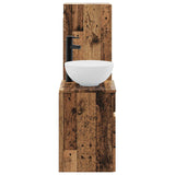 Bathroom Furniture Set 2 pcs Old Wood 33 x 34.5 x 100 cm 3406141