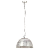 Industrial Vintage Hanging Lamp 25 W Silver Round 41 cm E27 320541
