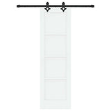 Sliding Door ORKDAL White 61 x 198.5 cm Solid Pine Wood 3333605