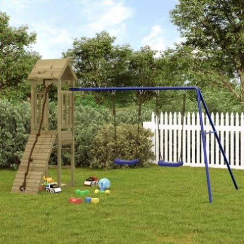 ZNTS Outdoor Playset Impregnated Wood Pine 3155818