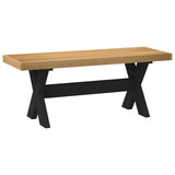 Dining Bench NOAIN 120 x 41 x 45 cm Solid Pine Wood Natural 42020927