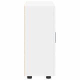 Wooden Cabinet White 88.5 x 30.5 x 73 cm Engineered Wood 880301