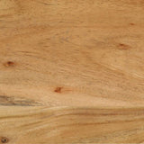 Sideboard Set 2 pcs 120 x 33 x 75 cm Solid Acacia Wood 3310010