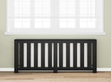 Radiator Cover Black Oak 149 x 20 x 82 cm Engineered Wood 869225