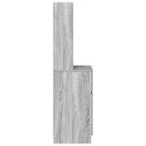 Bedside Cabinet Grey Sonoma 39x35x125 cm Engineered Wood 861315