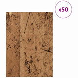 Decor Panels 50 pcs Old Wood 30 x 42 x 0.27 cm Engineered Wood 885596