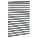 Zebra Blind Dark Grey 160x200 cm Fabric Width 155.9 cm Polyester 4014169