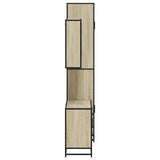 3 Piece Bathroom Furniture Set Sonoma Oak Engineered Wood 3301111