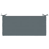 2-Piece Bench Cushions SOEST 2 pcs 100% Polyester Blue 949323