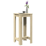 ZNTS Bar Table Sonoma Oak 51x50x103.5 cm Engineered Wood 854402