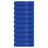 Hand Towels "FROGN" 10 pcs Blue 50x100 cm 360 gsm 136712