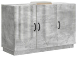 Sideboard Concrete Grey 89 x 34.5 x 77 cm Engineered Wood 895338