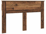 Bed Frame with Headboard Old Wood 120 x 190 cm Solid Pine Wood 3409781