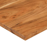 Desk Top 110x50x2.5 cm Rectangular Solid Wood Acacia 370165