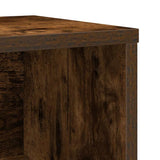 Bookcase Smoked Oak 60x24x101.5 cm Engineered Wood 860395