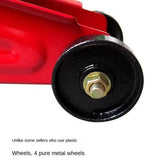 2 Ton Tonne Hydraulic Trolley Floor Jack With Plastic Storage Carry Case Car Van 71120516