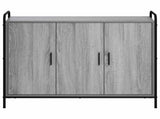 Sideboard Grey Sonoma 98.5 x 33 x 81 cm Engineered Wood 8013839