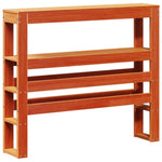 Bed Frame without Mattress Wax Brown 75x190 cm Small Single Solid Wood Pine 3306290