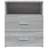 Bed Cabinet Grey Sonoma 50x32x60 cm 815860