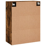 Wall Mounted Cabinet Smoked Oak 69.5x34x90 cm 828425