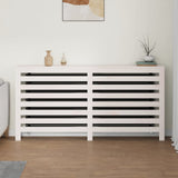 Radiator Cover White 169x19x84 cm Solid Wood Pine 822607