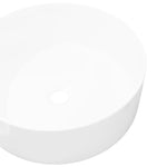 ZNTS Basin Round Ceramic White 40x15 cm 142342