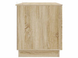 Desk with Shelf Sonoma Oak 142.5 x 50 x 75 cm Engineered Wood 3414623