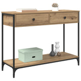 Console Table Artisan Oak 100 x 34.5 x 75 cm Engineered Wood 882242