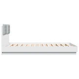 Bed Frame without Mattress White 120x200 cm 3209926