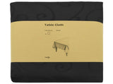 Table Cloth 5 pcs Rectangular Dark Grey 110 x 160 cm 42040429