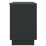 Desk Black Engineered Wood 142.5 x 50 x 75 cm 3414568
