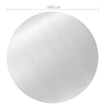 ZNTS Pool Cover Silver 488 cm PE 93089