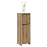 Bathroom Cabinet Artisan Oak 30x30x95 cm Engineered Wood 856062