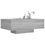 ZNTS Coffee Table Grey Sonoma 85x55x31 cm Engineered Wood 815760