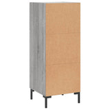 Sideboard Grey Sonoma 34.5x34x90 cm Engineered Wood 828610