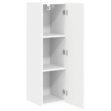 TV Wall Cabinet 2 pcs White 30 x 31 x 100 cm Engineered Wood 892310