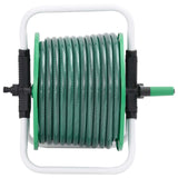 Free Standing Green Hose Reel with Hose Fitting Set 0.5" 50 m PVC 3281512