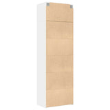 Storage Cabinet White 70x42.5x225 cm Engineered Wood 3281322
