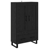 Highboard Black Oak 69.5 x 31 x 115 cm Engineered Wood 882588