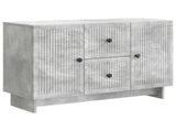 Sideboard Concrete Grey 89 x 34.5 x 60 cm Engineered Wood 893968